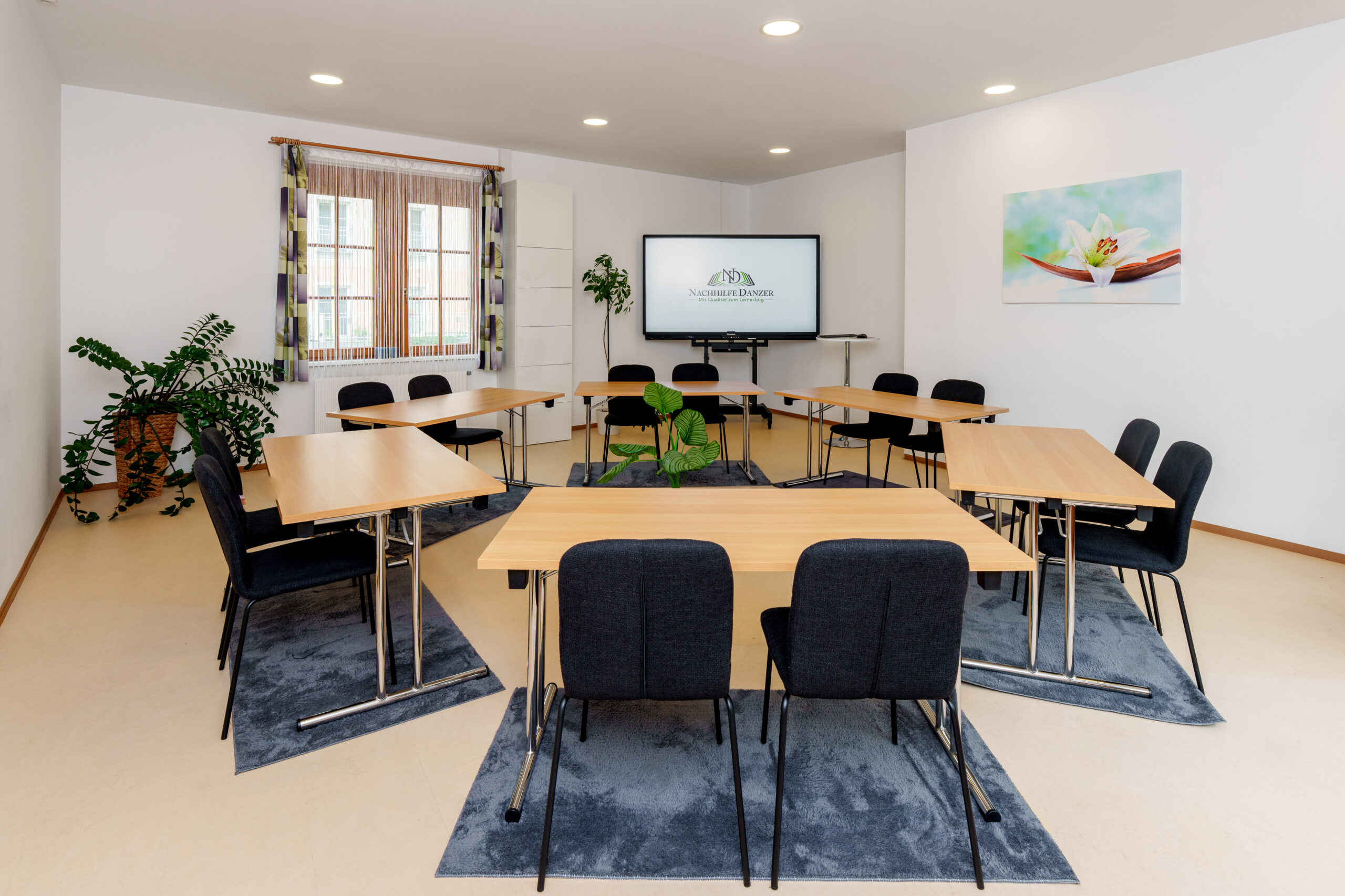 Helles Besprechungszimmer